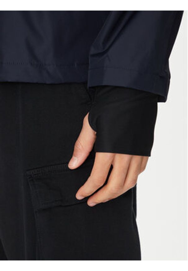 Napapijri Kurtka anorak Rainforest Next Sum NP0A4ILW Niebieski Loose Fit. Kolor: niebieski. Materiał: syntetyk