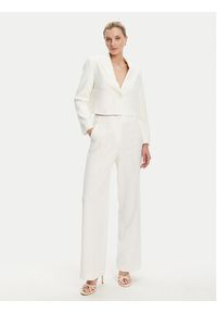 Tatuum Marynarka Reneta T2508.024 Écru Slim Fit. Kolor: kremowy. Materiał: syntetyk #3