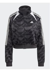 Adidas - adidas Bluza Tiro Suit Up Lifestyle Track Top IC6649 Szary Loose Fit. Kolor: szary. Materiał: syntetyk #4