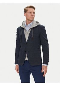 JOOP! Marynarka 17 JB-80Havardy 30046475 Niebieski Slim Fit. Kolor: niebieski. Materiał: wiskoza #1