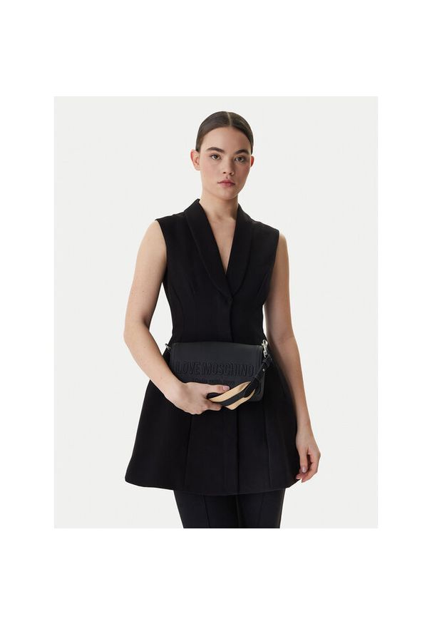 Love Moschino - Torebka LOVE MOSCHINO. Kolor: czarny