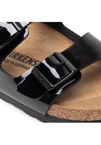 Birkenstock Klapki Arizona Birko-Flor 1005292 Czarny. Kolor: czarny. Materiał: skóra #7