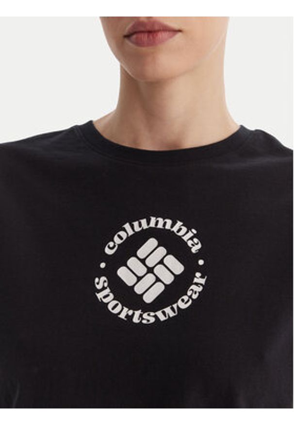 columbia - Columbia T-Shirt Rolling Bend™ 2119991 Czarny Regular Fit. Kolor: czarny. Materiał: bawełna