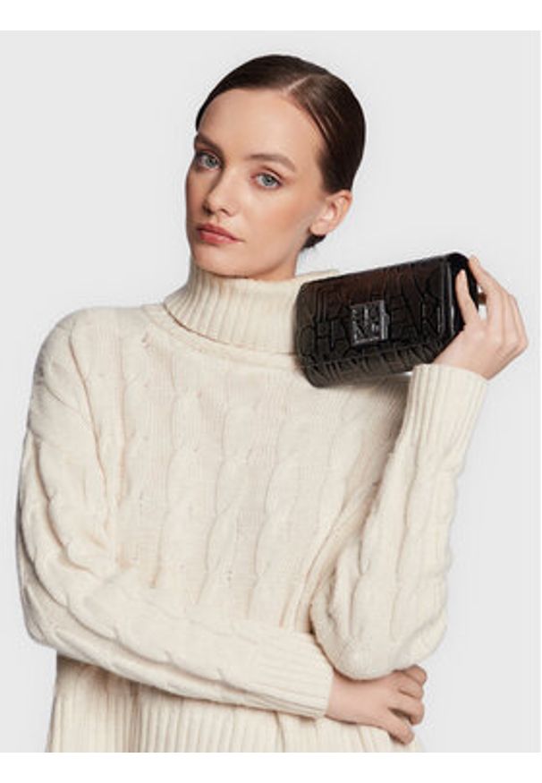 Armani Exchange Torebka 948481 CC794 00020 Czarny. Kolor: czarny. Materiał: skórzane