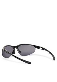 Nike Okulary przeciwsłoneczne Aerial DZ7352 010 Czarny. Kolor: czarny