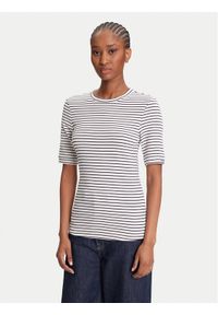 Calvin Klein T-Shirt LV044B232G Granatowy Regular Fit. Kolor: niebieski. Materiał: bawełna #1