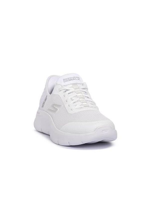 skechers - Tenisówki Skechers Model Slip-ins Go Walk Flex Kolor Biały. Kolor: biały. Materiał: materiał, syntetyk. Szerokość cholewki: normalna. Sport: turystyka piesza