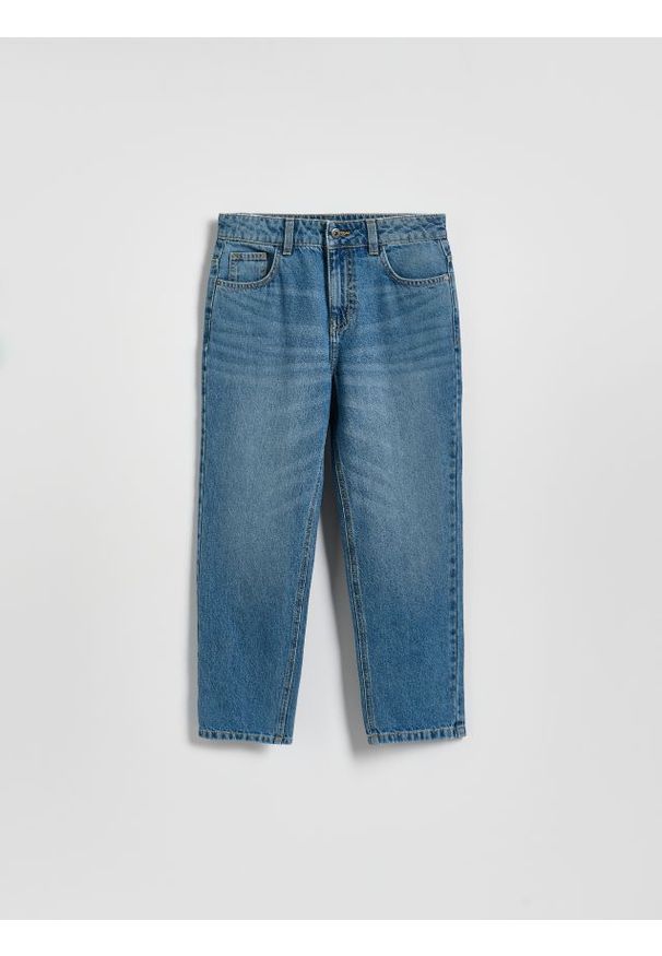 Reserved - Jeansy regular fit - niebieski. Kolor: niebieski