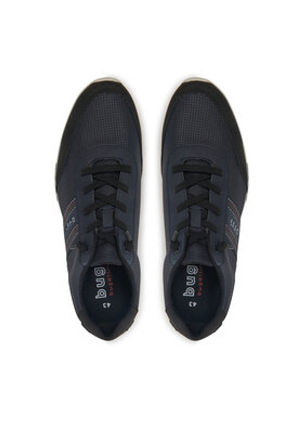 Bugatti Sneakersy 325-86705-5550-4110 Granatowy. Kolor: niebieski. Materiał: skóra