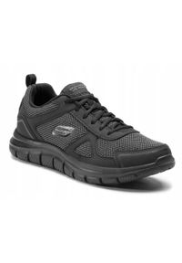skechers - BUTY męskie SKECHERS TRACK 52630-BBK siłownia 47,5. Kolor: czarny. Sport: fitness