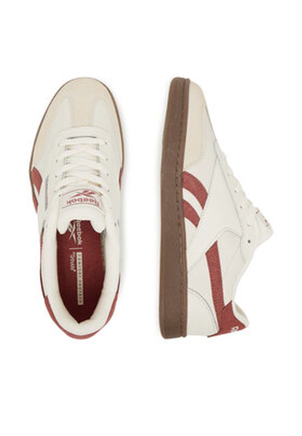 Reebok Sneakersy FORTE LOUNGER AR30252WCQT Écru. Materiał: materiał, syntetyk