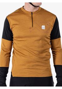 LEATT - Bluza rowerowa męska Leatt Jersey MTB Trail 4.0. Kolor: brązowy. Materiał: jersey