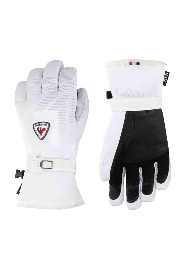 Rękawice narciarskie damskie Rossignol Romy Impr G. Kolor: biały. Sezon: zima. Sport: narciarstwo