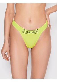 Stringi Calvin Klein Underwear. Kolor: zielony