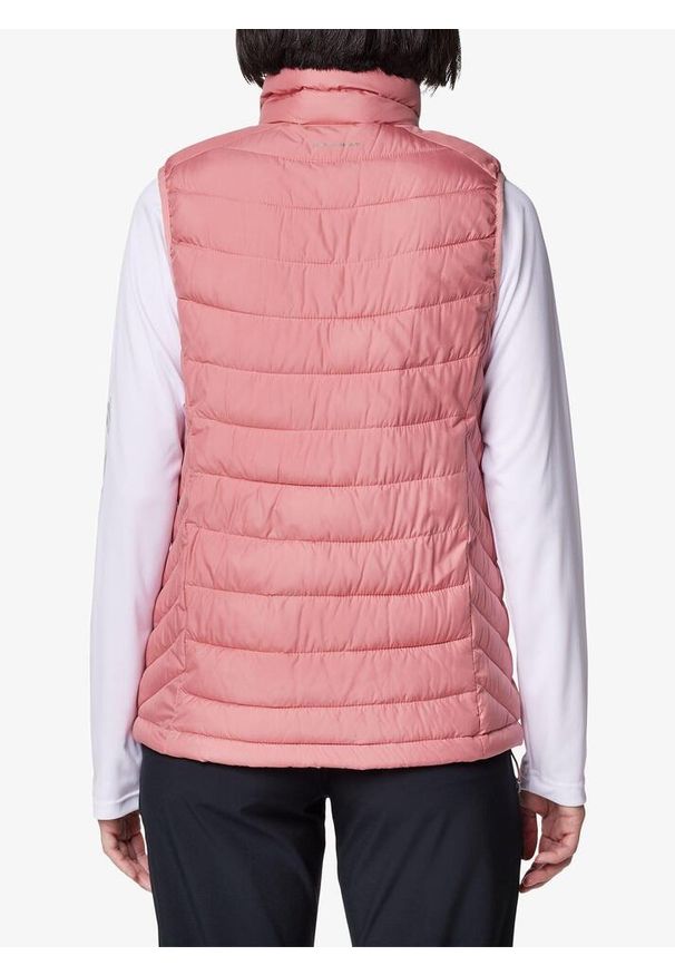 columbia - Kamizelka ocieplana damska Columbia Powder Lite II Vest. Kolor: różowy. Długość rękawa: bez rękawów. Sport: turystyka piesza