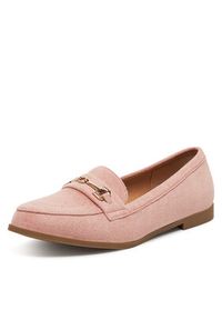 DeeZee Loafersy HXG2106-27 Różowy. Kolor: różowy. Materiał: materiał #2