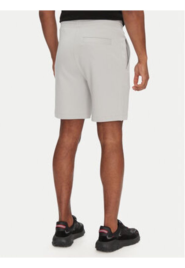 Hugo - HUGO Szorty sportowe Diz222 50466196 Szary Regular Fit. Kolor: szary. Materiał: bawełna. Styl: sportowy