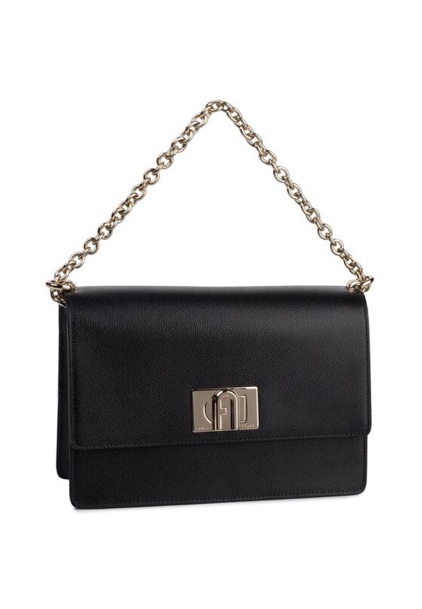 Furla Torebka 1927 1064448 B BAFI ARE Czarny. Kolor: czarny. Materiał: skórzane