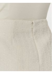 Morgan Spódnica mini 251-JABI Écru Slim Fit. Materiał: syntetyk #8