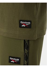 Reebok T-Shirt Nico RK25724CCM Khaki Regular Fit. Kolor: brązowy. Materiał: bawełna #2