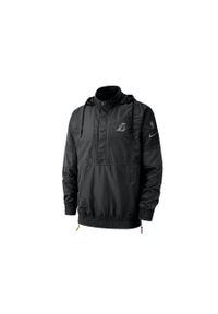 Nike - Kurtka męska nike nba los angeles lakers courtside jacket black. Kolor: czarny. Materiał: nylon. Sport: bieganie