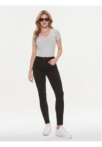 Guess T-Shirt W2YI45 J1314 Szary Slim Fit. Kolor: szary. Materiał: bawełna #4