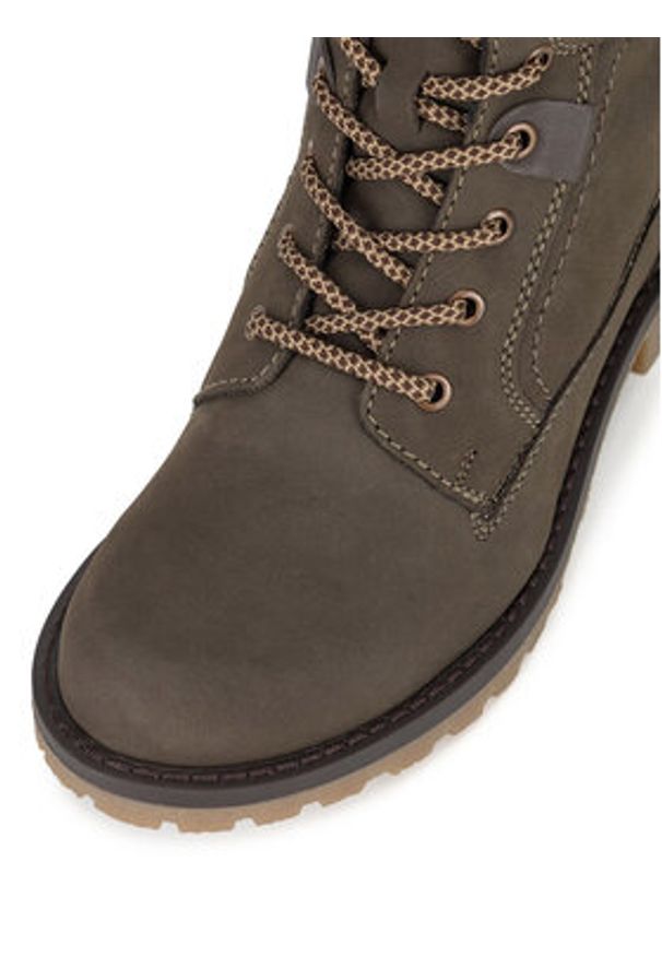 Lasocki Trzewiki WI16-GIRO-07 Zielony. Kolor: zielony. Materiał: nubuk, skóra