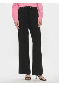 Liu Jo Sport Spodnie materiałowe TA4261 TS423 Czarny Regular Fit. Kolor: czarny. Materiał: syntetyk. Styl: sportowy