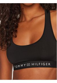 TOMMY HILFIGER - Tommy Hilfiger Biustonosz top UW0UW05498 Czarny. Kolor: czarny. Materiał: syntetyk #4