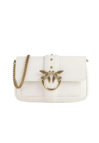 Pinko - PINKO Biała kopertówka Love One Pocket C. Kolor: biały. Styl: wizytowy, casual, elegancki #3