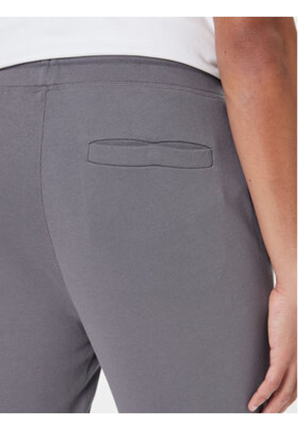 BOSS Spodnie dresowe Sestart 50509303 Szary Regular Fit. Kolor: szary. Materiał: bawełna