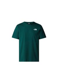The North Face Koszulka S/S Redbox Nf0A87Npa1B. Kolor: zielony