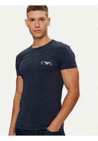 Emporio Armani Underwear Komplet 2 t-shirtów 111670 4F715 20285 Kolorowy Slim Fit. Materiał: bawełna. Wzór: kolorowy #9