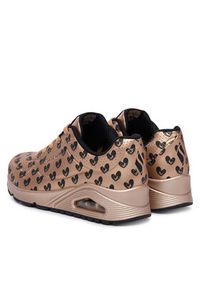 skechers - Skechers Sneakersy Jason Naylor: Uno - Live Life Colorfully 190006/RSGD Złoty. Kolor: złoty. Materiał: skóra #2