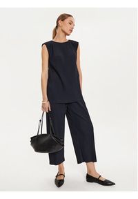 Max Mara Leisure Bluzka Cambusa 24269460 Granatowy Regular Fit. Kolor: niebieski. Materiał: syntetyk #5