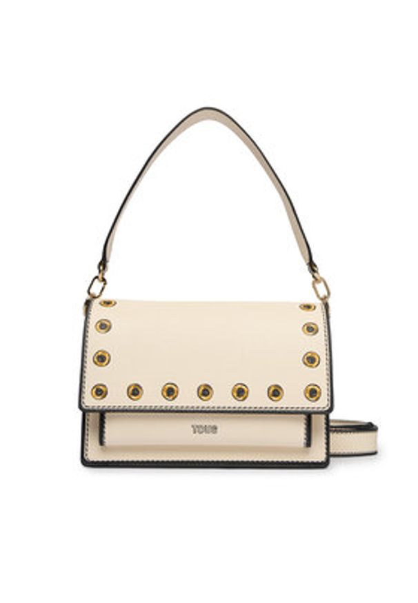 Tous - TOUS Torebka TRAMPANTOJO 2002358401 Beżowy. Kolor: beżowy. Materiał: skórzane