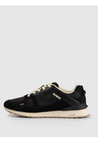 4f - 4F Sneakersy 4CITY z elementami zamszowymi damskie - czarne 38. Okazja: na co dzień, na spacer. Kolor: czarny. Materiał: zamsz. Sport: turystyka piesza #1