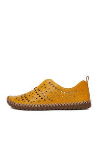Rieker Półbuty CEO-M2852-68 Żółty. Kolor: żółty. Materiał: skóra #7