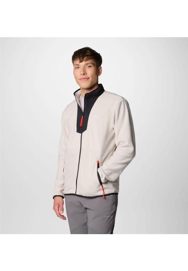 columbia - Bluza męska Columbia Sequoia Grove FZ Fleece. Kolor: biały, czarny, wielokolorowy, pomarańczowy, żółty