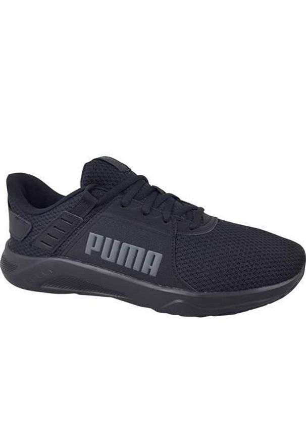 Buty do chodzenia męskie Puma Ftr Connect. Zapięcie: sznurówki. Kolor: wielokolorowy, czarny. Materiał: materiał, syntetyk, tkanina. Szerokość cholewki: normalna. Sport: turystyka piesza