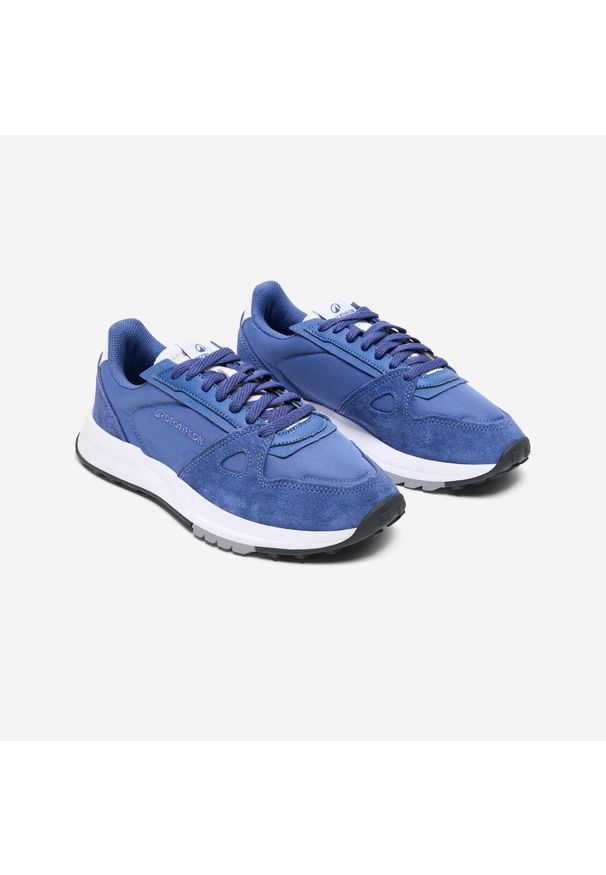 Buty sportowe damskie Decathlon RR70. Okazja: na co dzień. Kolor: biały, wielokolorowy, niebieski, czarny. Materiał: guma