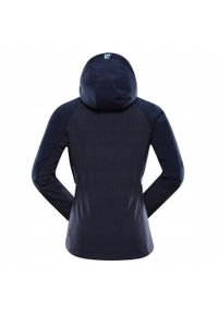 ALPINE PRO - Kurtka damska trekkingowa softshell Alpine Pro Lanca. Kolor: niebieski. Materiał: softshell. Sport: turystyka piesza