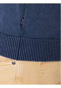 INDICODE Bluza Focus 35-613 Granatowy Regular Fit. Kolor: niebieski. Materiał: bawełna