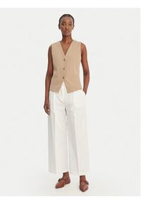 BOSS Kuloty Tulotta 50551913 Biały Relaxed Fit. Kolor: biały. Materiał: bawełna #3