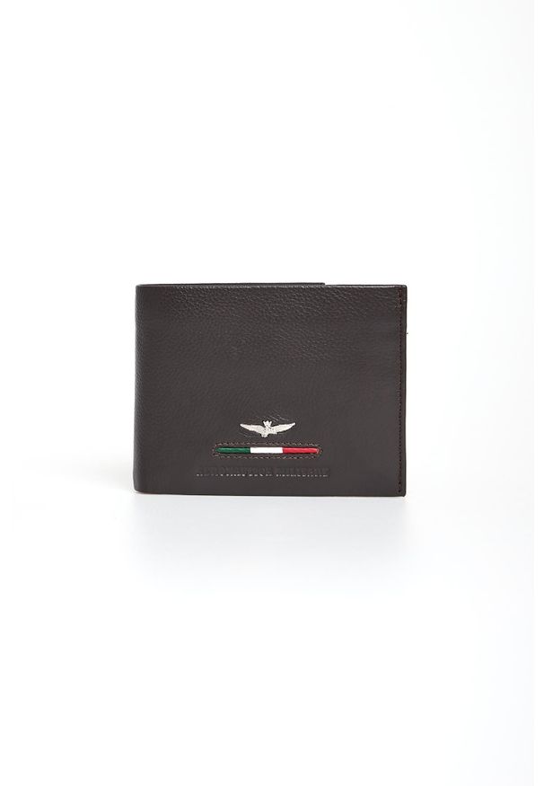 Aeronautica Militare - Portfel męski skórzany AERONAUTICA MILITARE. Materiał: skóra