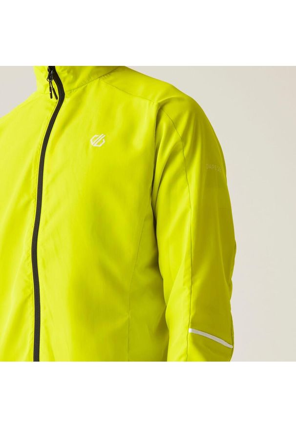 DARE 2B - Illume Dare 2B rowerowa kurtka wiatrówka unisex. Kolor: żółty. Sport: turystyka piesza