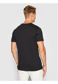 La Martina T-Shirt CCMR04 JS206 Czarny Regular Fit. Kolor: czarny. Materiał: bawełna #3