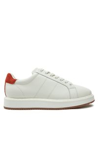 Lauren Ralph Lauren Sneakersy 802947678001 Biały. Kolor: biały. Materiał: skóra