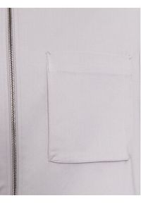 Calvin Klein Kurtka przejściowa Cotton 3D Pockets Overshirt K10K112356 Szary Regular Fit. Kolor: szary. Materiał: syntetyk #4