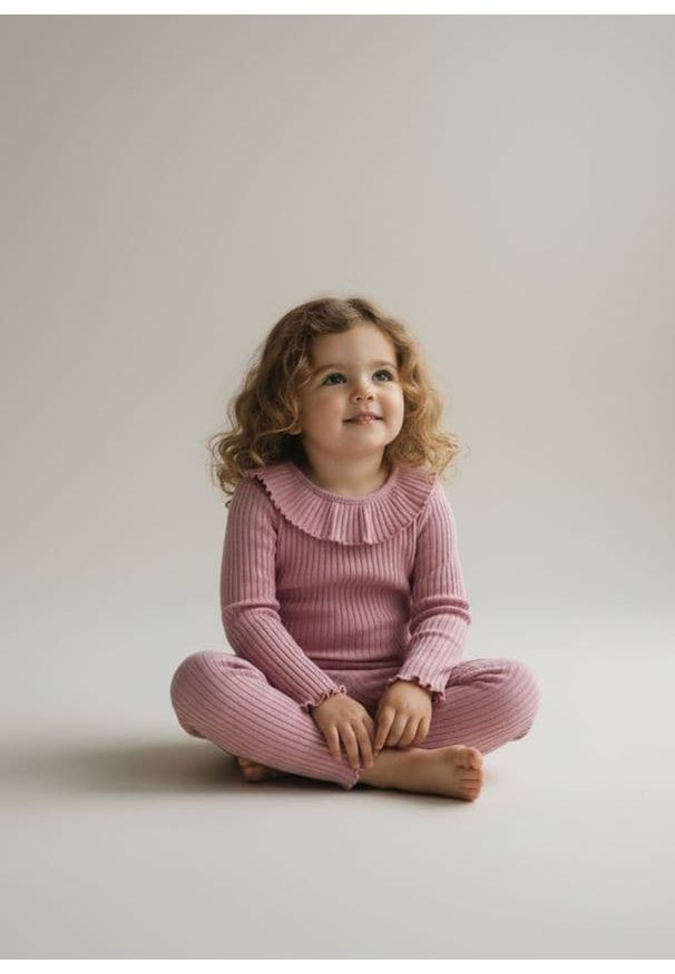 Sinsay - Bluzka z długimi rękawami - różowy. Kolor: różowy. Długość rękawa: długi rękaw. Długość: długie